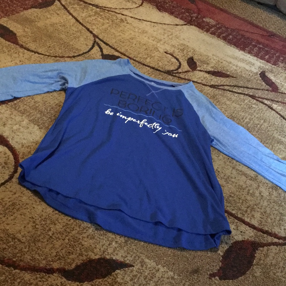 Athletic works baseball tee